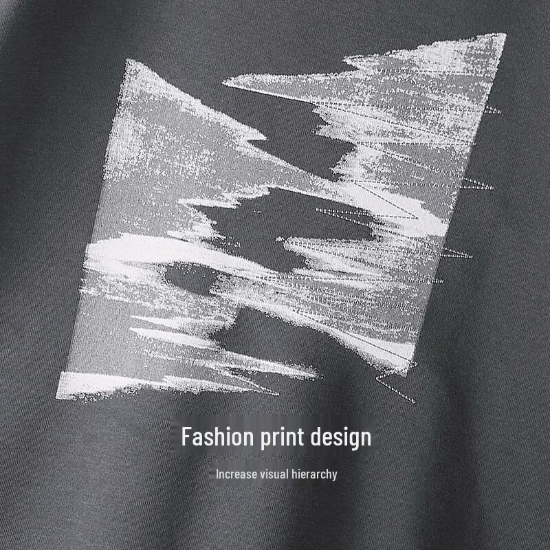 Shanshan Men's All-Season Ribbed Round Neck Pullover Sweatshirt