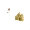 Nordic Abstract Metal Sculpture And Ceramic Hugging Pear Bookend Creative Home Ornament Fine