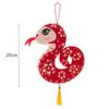 1 PC 2025 New Year Of The Snake Chinese Zodiac Snake Doll Snake Prop Toy Souvenir Doll Plush Mascot Chinese New Year Decorations