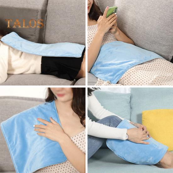 Electric Blanket USB Heated Auto Shut Off Instant Warmth for Back Pain Cramps Relief Large Size Heating Pad for Neck And Shoulders Dry Heat Therapy