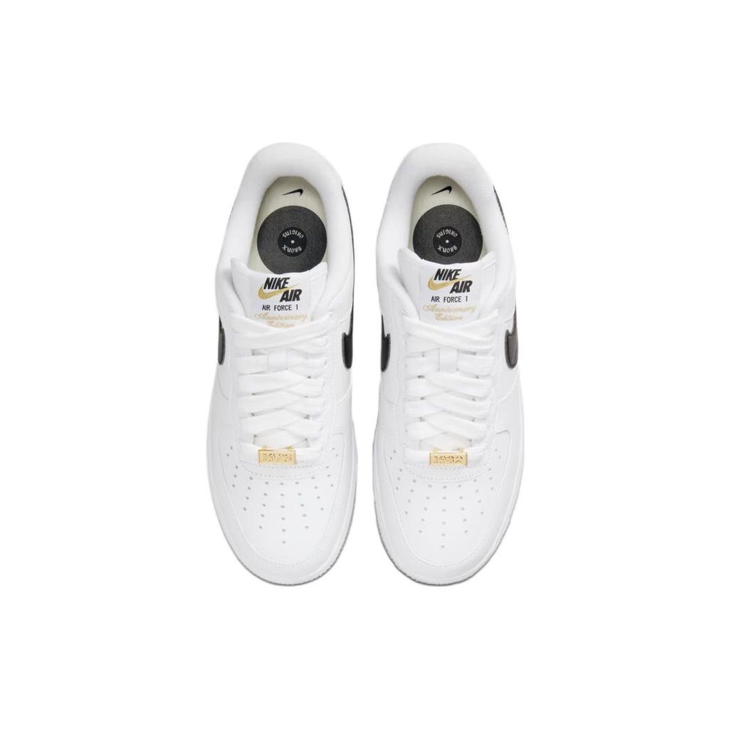 Nike Air Force 1 07 Bronx Origins Women Sneakers White Black Metallic-Gold DX2307-100