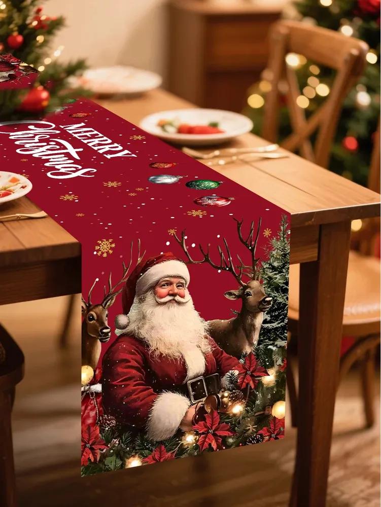 Table track 35x180 cm polyester anti-slip coating multi-colored