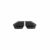 ABS Carbon Fiber Seat Belt Adjustment Cover Trim 2PCS For Benz GLA CLA 2013-