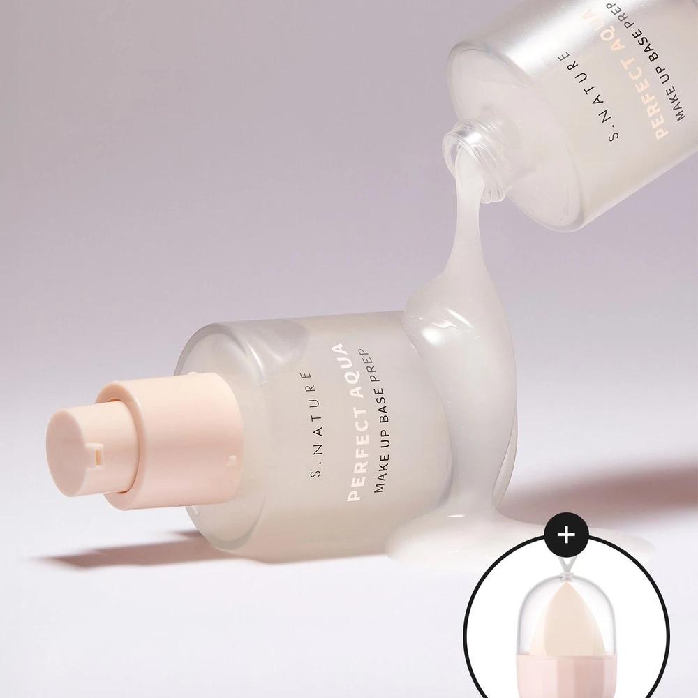 Perfect Aqua Makeup Base Prep 30ml [Gift: Makeup-enhancing Puff]