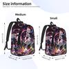 Fashion pokemon Backpack  Mochilas Fashion Camping Zipper Closure Rucksack