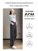 Ice Silk Maternity Wide-Leg Drawstring Pants - Spring/Summer Casual Wear