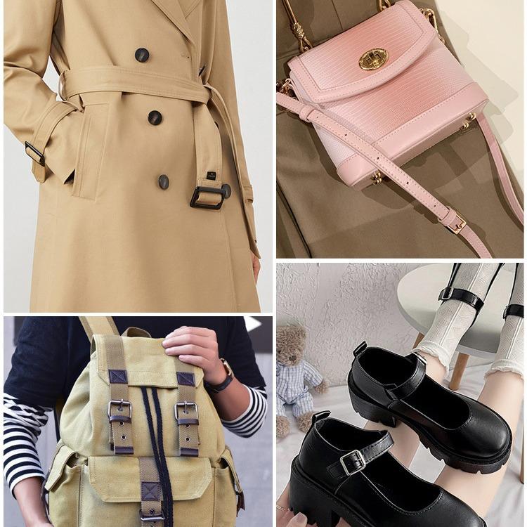 5 buc Cataramă metalică pentru curea, Nasture japonez, Palton de damă, Palton de tranșee, Nasture de ajustare, Nasture versatil pentru haine, Nasturi, Catarame decorative