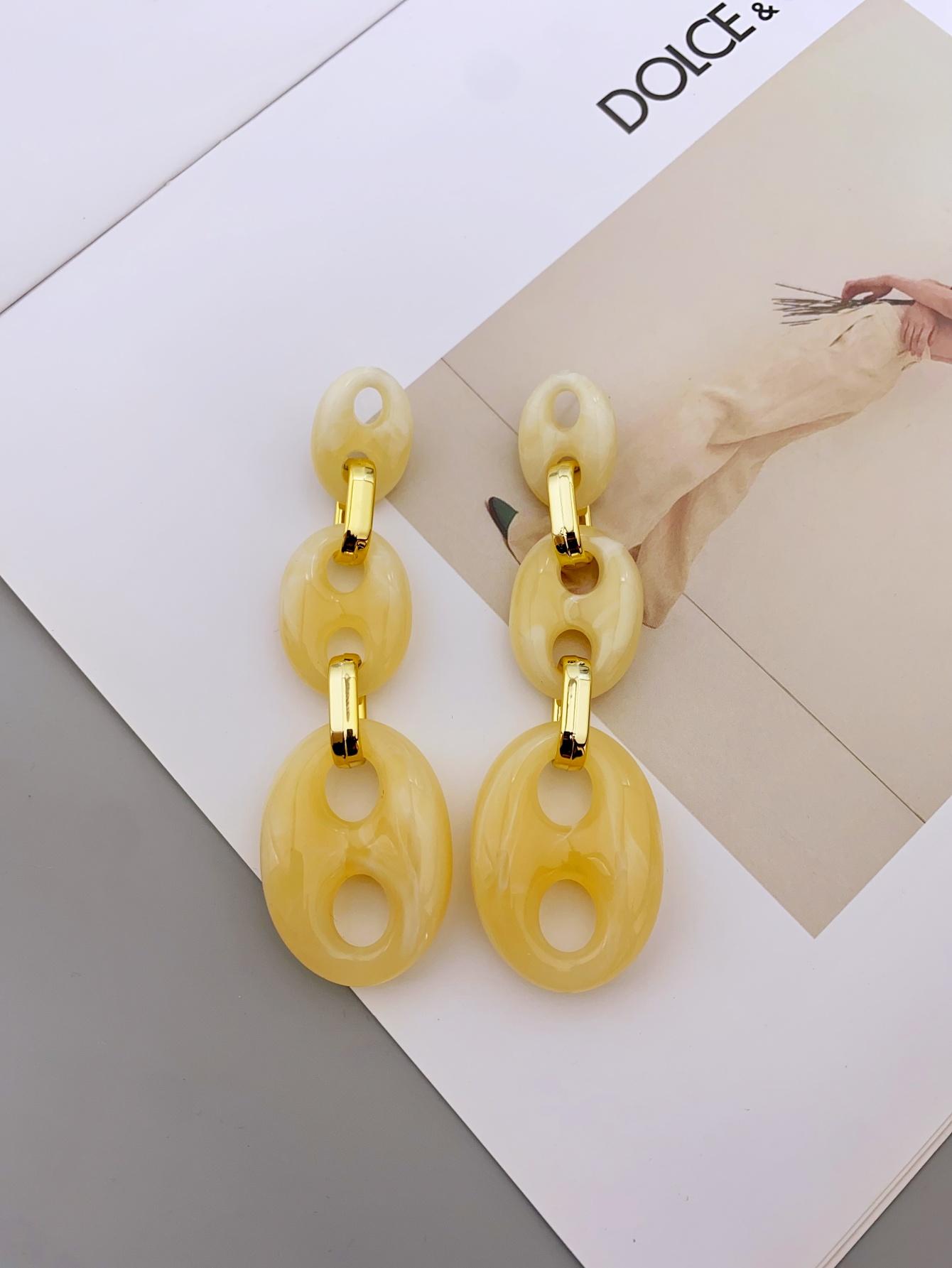 

Элегантные акриловые серьги в стиле длинных капель, идеально подходят для женщин всех возрастов серьги для женщин