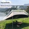 HODTOWN Quick Setup Camping Tarp with UV Protection
