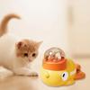 Interactive Dog Slow Feeder Puzzle Toy Duck Shaped Dispenser With 3 Size Dog Dispensing For Eating Twirl A Squirrel Feeder