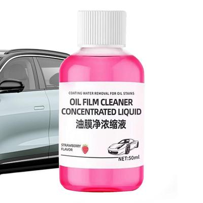 50ml Car Glass Oil Film Cleaner Auto Window Cleaning Detergent Car Windshield Oil Film Remover Vehicle Accessories