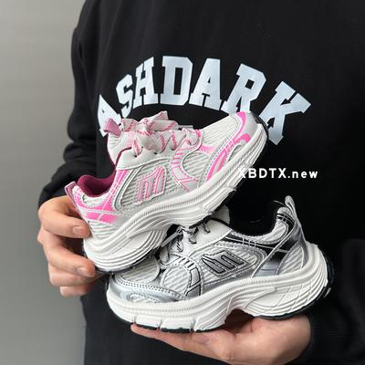 Adidași Băieți Fete Talpă Groasă Moale Pantofi de Alergare Copii Plasă Respirabilă 2025 Primăvară Toamnă Pantofi Sport Copii Antiderapanți Confort