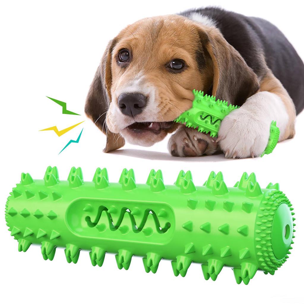 Squeaky Dog Chew Toy & Toothbrush Stick
