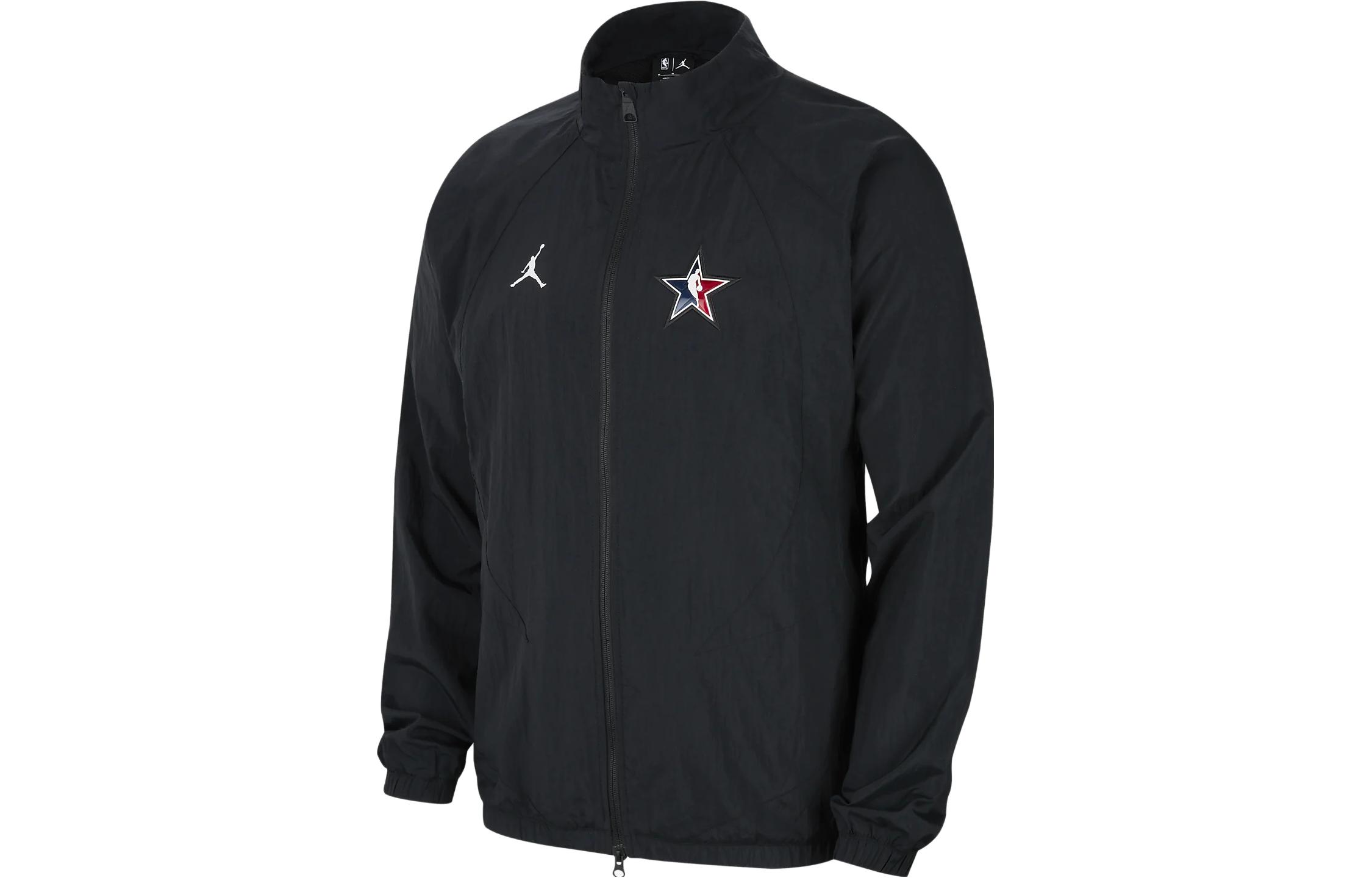 Jordan 2023 All Stars Куртки Мужские Черный Стойка Умеренный Другое DX6740-010 S