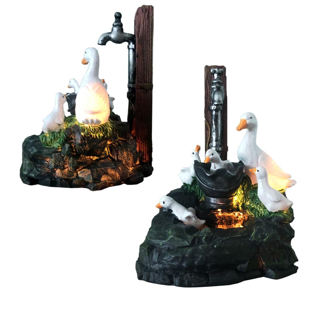 Creative Animal Garden Statue Garden Art Resin Sculpture Outdoor Yard Miniature Garden Decor Watering Gardening Supplies