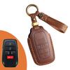 Applicable Toyota Key Cover Senna Domineering El Favell Method Handmade Leather Car Creative Key Bag Cowhide