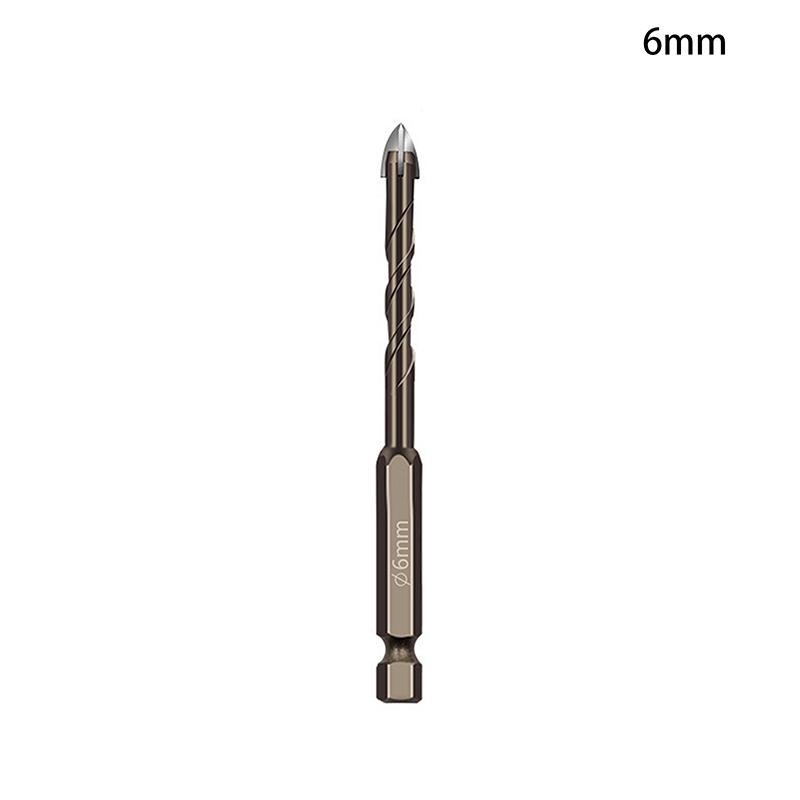 3-12Mm Cross Hex Tile Drill Bits Set For Glass Ceramic Concrete Hole Opener Brick Hard Alloy Triangle Bit Tool Kit Metal Drill