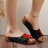 Fashion Women Slippers Retro Summer Comfortable Designer Shoes Women Trend Slip On Wedge Sandals Platform Outdoor Slippers Slides Women