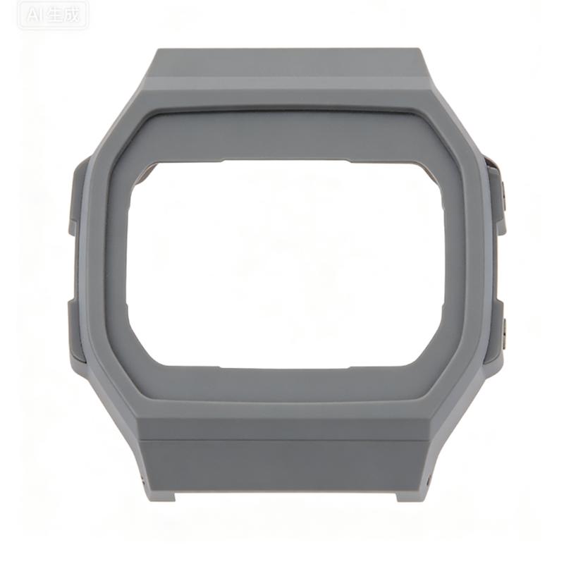Pour Casio Série A168 étui en caoutchouc dur modifié avec coque en plastique de haute qualité Accessoires de montre