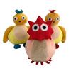 Anime Twirlywoos Plush Toys Cartoon Great BigHoo Toodloo Chickedy Chick Peekaboo Cosplay Dolls Stuffed Animals Plushie Xmas Gift