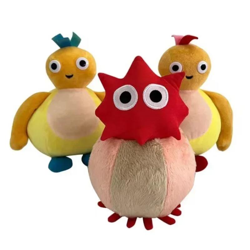 Anime Twirlywoos Plush Toys Cartoon Great BigHoo Toodloo Chickedy Chick Peekaboo Cosplay Dolls Stuffed Animals Plushie Xmas Gift
