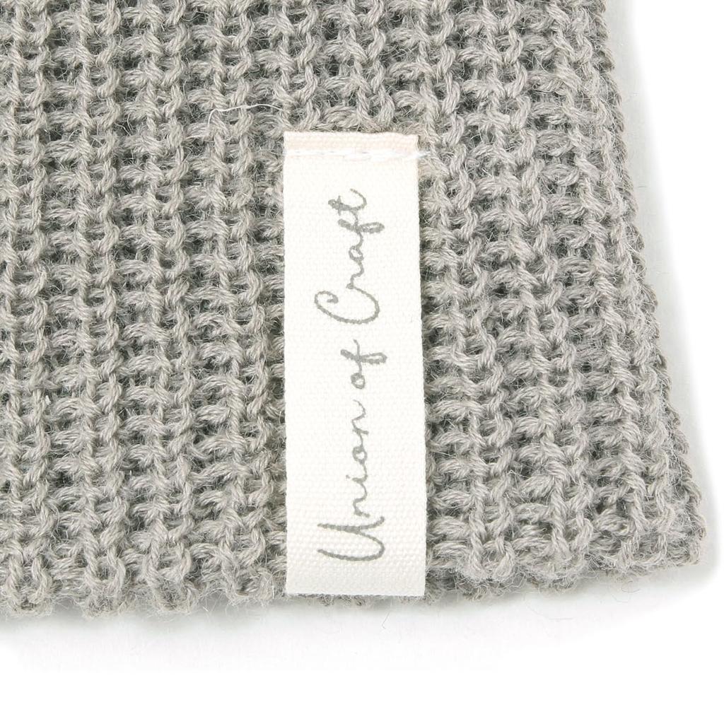 BASIQUENTI Linen Big Hemp Knit One Size Fits and Beige Beanie, Hat, All, Women's Men's,