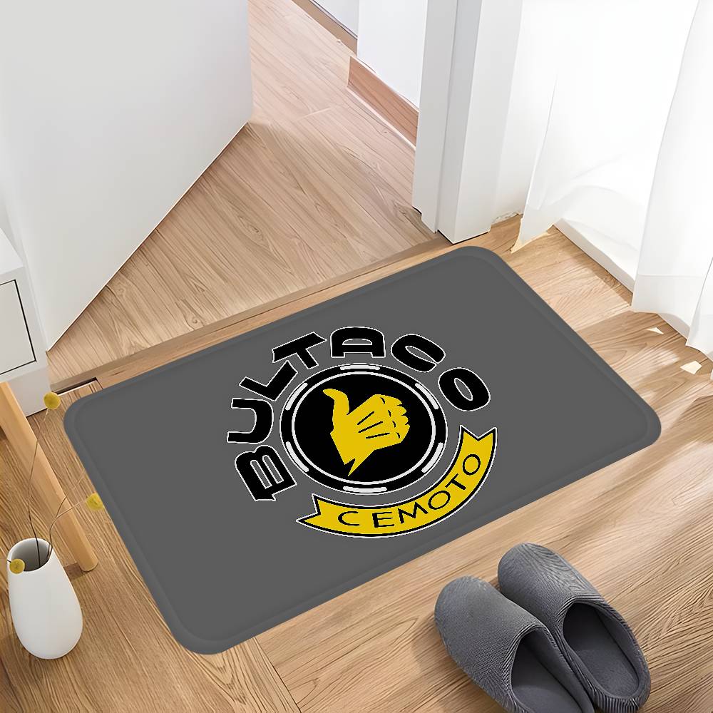 Bultacos Alpina Floor Mat Rectangle Anti-slip Home Soft Badmat Front Door Indoor Outdoor Mat Welcome Doormat