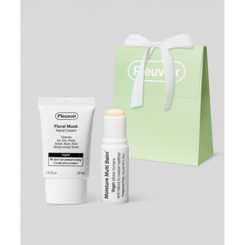 Pleuvoir Lip   Multi Balm   Hand Cream Set  Choose 1 Of 4 Tokyo cloud