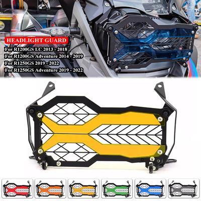 For BMW R1250GS Adventure R1200GS LC ADV 40 Years Edition R 1250 GS Flipable Headlight Protector Head Lights Grille Guard Cover