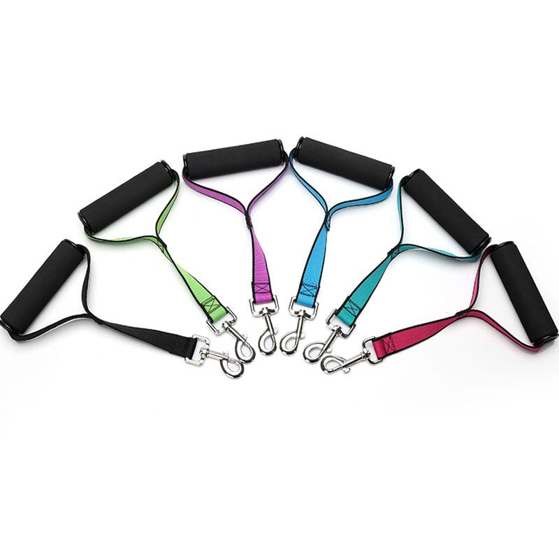 

Тренировочный ошейник, тренировочный ошейник, товары для собак, кабель для переноски собак, териленовый короткий поводок для собак, эластичные аксессуары для домашних животных