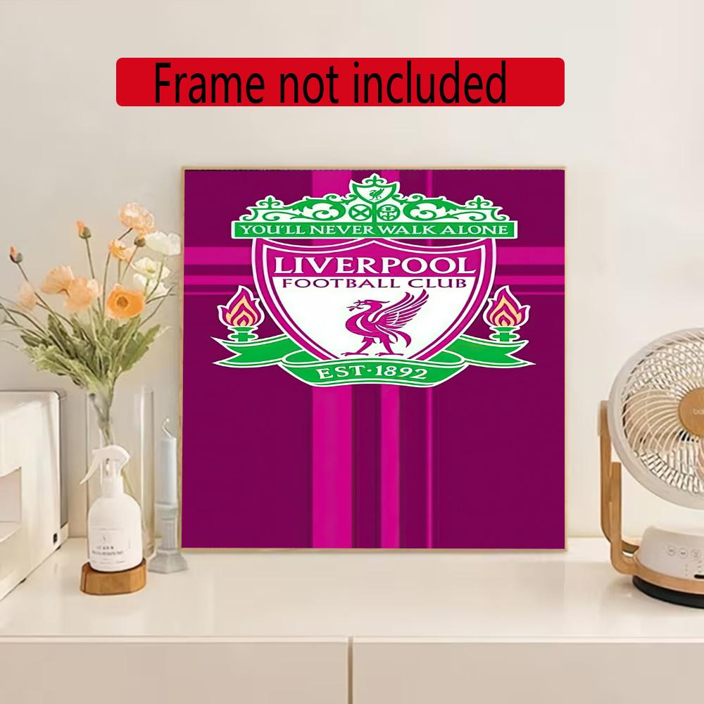 Liverpool Diamond Painting Round Diamond Mosaic Rhinestones Diamond Embroidery Craft Kit Wall Decor Without Frame