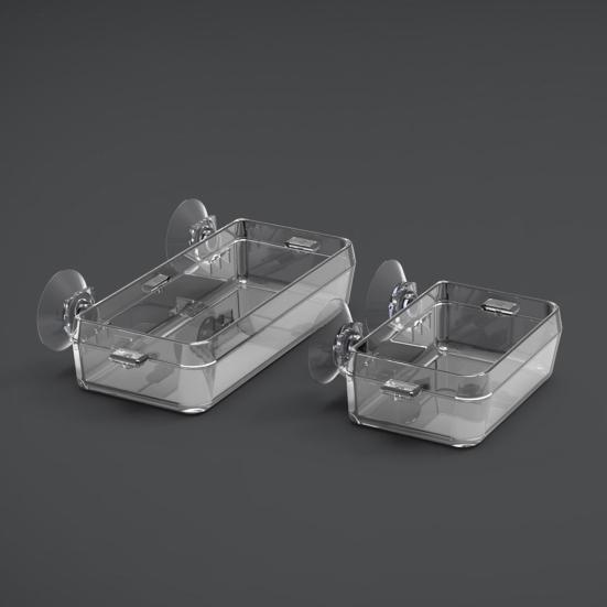Yousheng Crawling Pet Feeder Anti-escape Suction Cup Fixed Not Easy To Fall Detachable High-Hardness Lizard Gecko Crawling Pet Bowl for Home