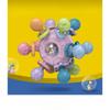 1PC Baby Toys 0 12 Months Rotating Rattle Ball Grasping Activity Baby Development Toy Silicone Teether Baby Sensory Toys for Babies