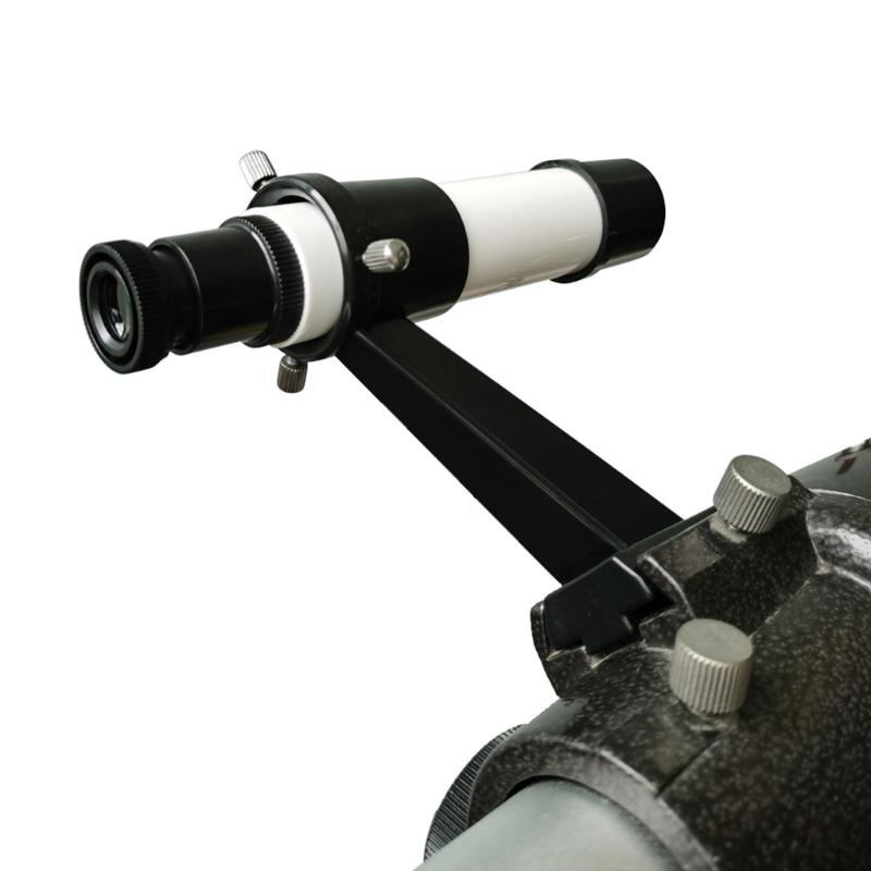 Accessori Telescopio Astronomico 5X24 Cannocchiali Cercatori Star Viewer Cannocchiale Cercatore Portatile con Staffa Base Supporto Montaggio