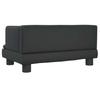 Dog Bed Black 60x40x30 cm Artificial Leather