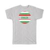 Geschenk-T-Shirt : Sinaloa Mexiko Abgenutzter Runder Mexikanischer Auswanderer Land