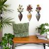 Kreative Vintage Vase Wandaufkleber Selbstklebend Abnehmbar für Schlafzimmer Wohnzimmer Hintergrund Heimdekoration