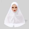 Muslim Women Cotton Modal Instant Hijab Solid Undercap Malaysia Inner Cap Bonnet Islam Turban Loop Scarf Eid Prayer Hijab