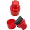 With Lid Car Tire Waxing Sponge Curved Shaped Tire Cleaning Tools Car Tire Coating Brush  Truck