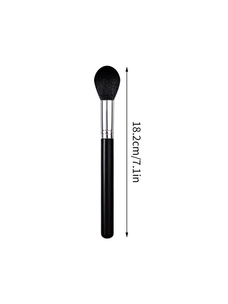 Black Flame Highlighter Brush Face Makeup Brush Soft Bristle Blush Brush Loose Powder New Beginner Easy to Use Makeup Tool