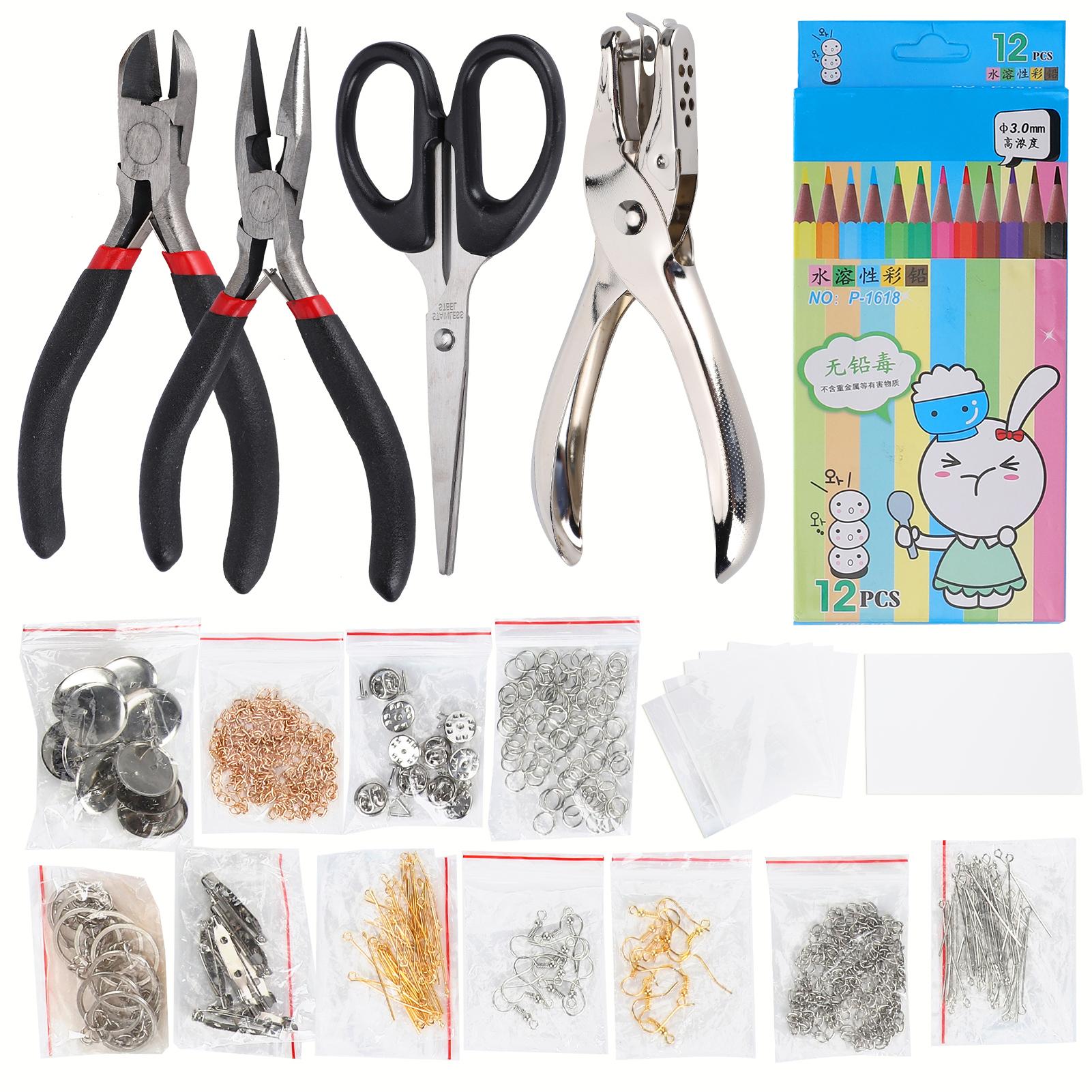 

Набор термоусадочной бумаги Термоусадочная пленка Расписанная вручную Сделай сам Цветной карандаш для детей Брелок