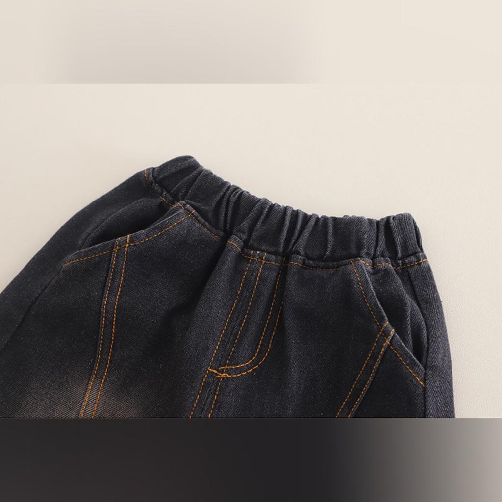 Kids Casual Long-Sleeve Set, Comfortable Daily Wear Outfits