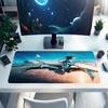 1Pc Fantasy Warrior Dance Gaming Mouse Pad Keyboard Desk Mat Non-slip Rubber Lock Edge Waterproof Computer Mousepad for Office Home Decor Y1337