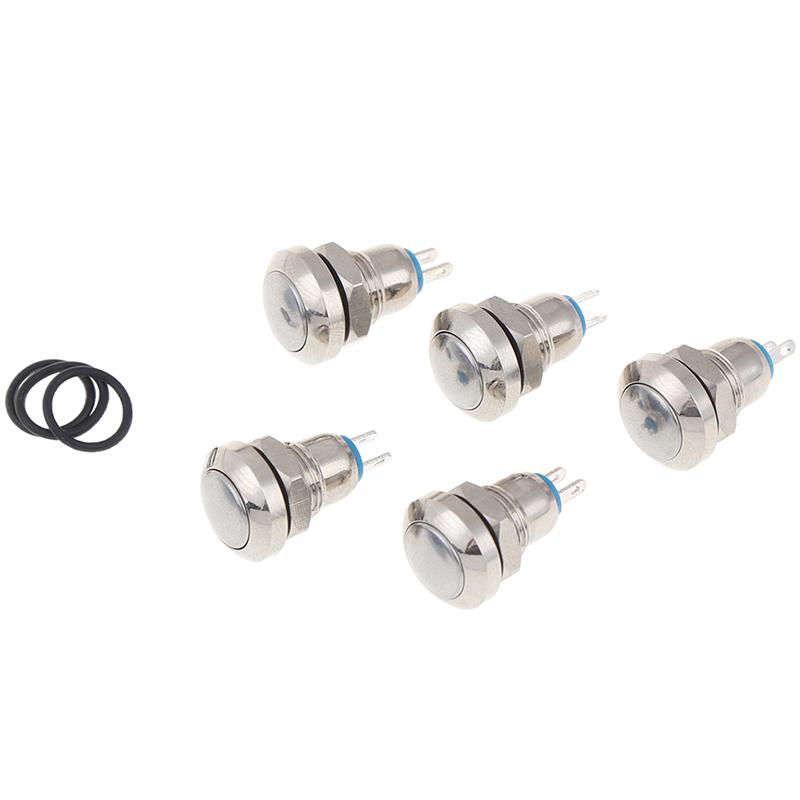 8Mm Mini Metal Push Reset Button Switch On Off High Head Switch Push Button