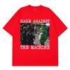 Portland Frog Protest Meme Frog Viral Meme Tshirt Mens Women 100 Cotton Hiphop Tshirts Shortsleeved Casual Loose Tshirts