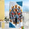 Football Team Beach Towel Quick-Dry Soft Microfiber Comfortable Lightweight