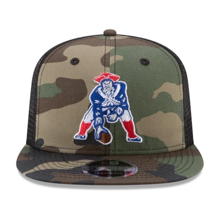 Casquette - New England Patriots - 9FIFTY - Camo - Taille unique - Trucker Mesh