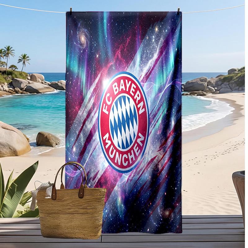 Bayern Munich Printed Beach Towel Quick Dry Soft TowelPortable Large Rectangular Beach Blanket for Travel Swimming Pool