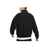 Nike Club Futura Locker Bequemer Einfacher Jacke Herren Jacke Schwarz Weiß FZ0657010