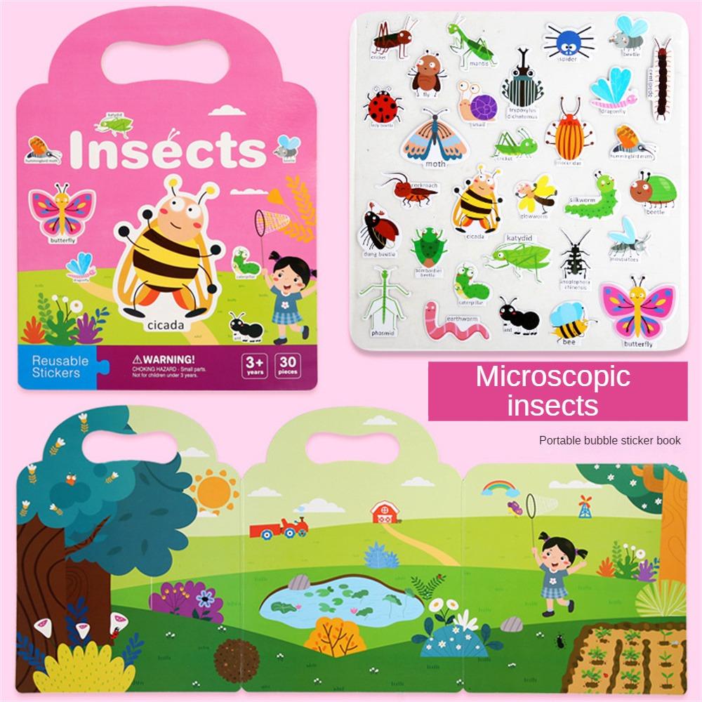 Pattern Recognition Bubble Stickers Parent-child Interaction Leave No Trace. No Pollution Pair Ability To Focus Bracelet Design